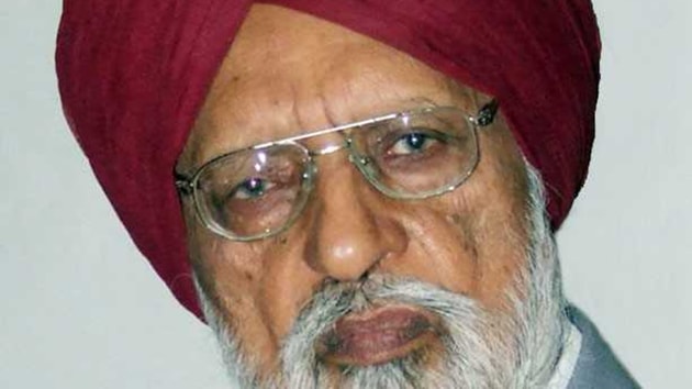Dr Gurcharan Singh Kalkat(HT File)