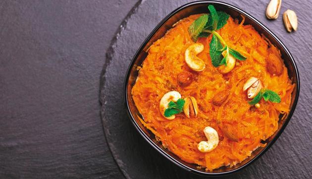 Carrot halwa is one of the yummiest ways to eat your veggies while staying fit (Shutterstock) Carrot halwa is one of the yummiest ways to eat your veggies while staying fit (Shutterstock)