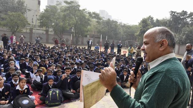 Delhi government will engage 40 charted accountants (CAs) to carry out auditing of about 1,700 private schools’ financial statements of last three years.(Burhaan Kinu/HT PHOTO)