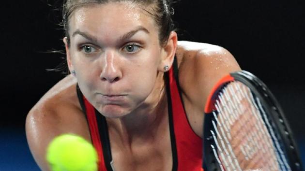 Simona Halep brought out her A game during the Australian Open final against Caroline Wozniacki, who prevailed in the marathon match. (AFP) Simona Halep brought out her A game during the Australian Open final against Caroline Wozniacki, who prevailed in the marathon match. (AFP)