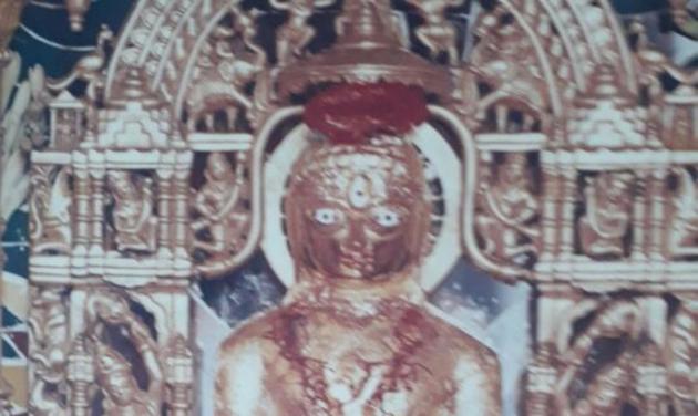 One of the two idols stolen from the housing society temple in Andheri. (HT file photo) One of the two idols stolen from the housing society temple in Andheri. (HT file photo)
