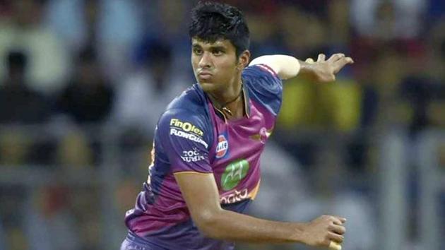 Washington Sundar will play for Royal Challengers Bangalore (RCB) in the 2018 edition of the Indian Premier League (IPL).(Twitter)