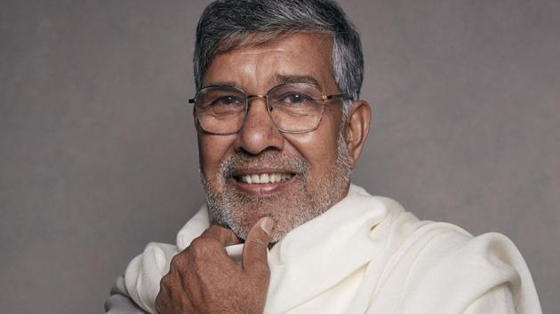 File photo of Kailash Satyarthi.(AP)