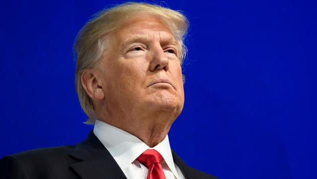 US President Donald Trump looks on before delivering a speech during the World Economic Forum (WEF) annual meeting on January 26, 2018 in Davos, eastern Switzerland. (AFP) US President Donald Trump looks on before delivering a speech during the World Economic Forum (WEF) annual meeting on January 26, 2018 in Davos, eastern Switzerland. (AFP)