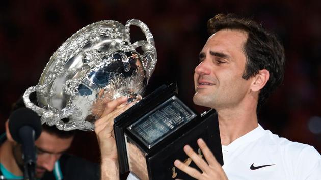 Roger Federer overcame Marin Cilic in five sets to win the Australian Open title for the sixth time. (AFP) Roger Federer overcame Marin Cilic in five sets to win the Australian Open title for the sixth time. (AFP)