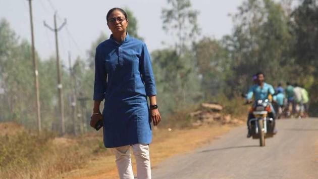 Ruby Bhadauria is the lone woman contractor in Chhattisgarh’s Maoist-hit Bastar region. (Ritesh Mishra/Hindustan Times) Ruby Bhadauria is the lone woman contractor in Chhattisgarh’s Maoist-hit Bastar region. (Ritesh Mishra/Hindustan Times)