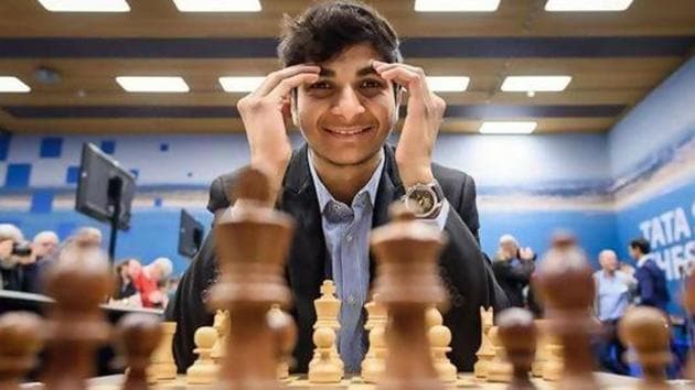 GM Vidit Gujrathi, With 2718 rating points, started as the top seed at the Tata Steel Challengers chess tournament, with him man challenges coming from Bassem Amin (2693) of Egypt, Michal Krasenkow (2671) of Poland and Anton Korobov (2654) of Ukraine.(Twitter)