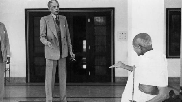 Gandhi leaves the home of Muhammad Ali Jinnah (left), en route to Viceroy’s Lodge in Delhi, November 1939. The passing years saw a growing Hindu-Muslim antagonism and a rift between the two lawyers, and members of the same Indian National Congress. Jinnah acceded to the politics of a two-nation state and helmed the Muslim League while Gandhi stayed with the Congress and worked for a secular India. (Kulwant Roy / Hulton Archive / Getty Images)