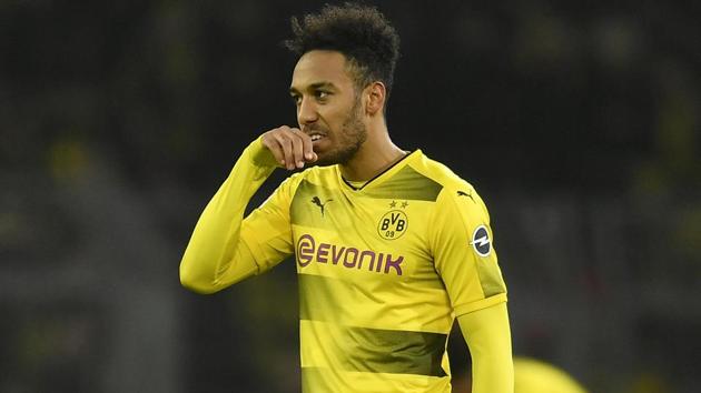 Borussia Dortmund's Pierre-Emerick Aubameyang is inching closer towards a move to Arsenal FC, according to multiple reports. (AP) Borussia Dortmund's Pierre-Emerick Aubameyang is inching closer towards a move to Arsenal FC, according to multiple reports. (AP)