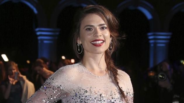 Actress Hayley Atwell says she will not work with Woody Allen today. (AP) Actress Hayley Atwell says she will not work with Woody Allen today. (AP)