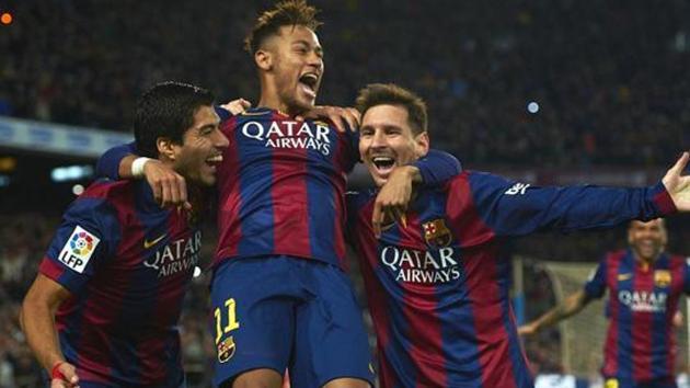 Brazilian Neymar played with Lionel Messi at Barcelona in the La Liga. (AP) Brazilian Neymar played with Lionel Messi at Barcelona in the La Liga. (AP)