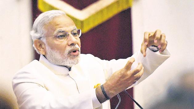 Prime Minister Narendra Modi has often said that the NDA government promotes “competitive cooperative federalism” without discriminating between states on the basis of the party in power.(PTI) Prime Minister Narendra Modi has often said that the NDA government promotes “competitive cooperative federalism” without discriminating between states on the basis of the party in power.(PTI)