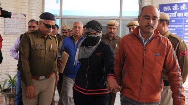 The juvenile was arrested by the CBI for allegedly murdering a Calss 2 student inside the school’s toilet on September 8. (HT PHOTO) The juvenile was arrested by the CBI for allegedly murdering a Calss 2 student inside the school’s toilet on September 8. (HT PHOTO)