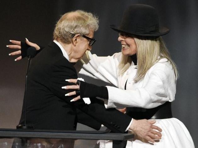 A file photo of Diane Keaton and Woody Allen.