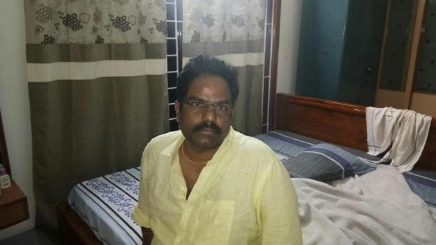 Pasuparthi Pradeep Kumar joined service in May 1984 as a building inspector with a monthly salary of Rs 1,300. (HT Photo) Pasuparthi Pradeep Kumar joined service in May 1984 as a building inspector with a monthly salary of Rs 1,300. (HT Photo)