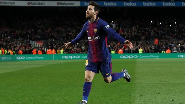 FC Barcelona superstar Lionel Messi is open to joining David Beckham’s yet-to-be-formed MLS team. (REUTERS)