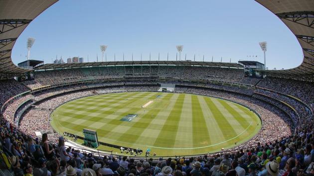 A general view as 88,172 cricket fans enjoy day one of the fourth Test in the 2017-18 Ashes series between Australia and England at Melbourne Cricket Ground on December 26, 2017. MCG will host both women’s and men’s finals of the ICC World T20 2020. (Getty Images) A general view as 88,172 cricket fans enjoy day one of the fourth Test in the 2017-18 Ashes series between Australia and England at Melbourne Cricket Ground on December 26, 2017. MCG will host both women’s and men’s finals of the ICC World T20 2020. (Getty Images)
