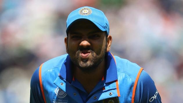 Indian cricket team’s Rohit Sharma hinted at the toll on players the Test series vs South Africa cricket team took, after a long home season.(Getty Images)