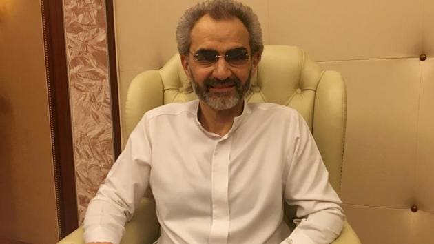Saudi Arabian billionaire Prince Alwaleed bin Talal sits for an interview with Reuters in the office of the suite where he has been detained at the Ritz-Carlton in Riyadh, Saudi Arabia, last week. (Reuters File Photo) Saudi Arabian billionaire Prince Alwaleed bin Talal sits for an interview with Reuters in the office of the suite where he has been detained at the Ritz-Carlton in Riyadh, Saudi Arabia, last week. (Reuters File Photo)