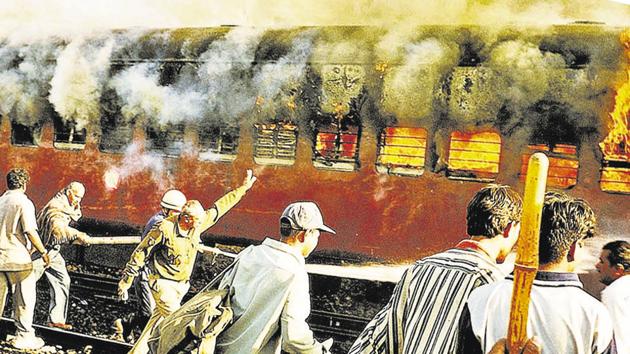 Coach S-6 of the Sabamati Express train that killed 58 people subsequently leading into Gujarat riots in 2002. (AP file) Coach S-6 of the Sabamati Express train that killed 58 people subsequently leading into Gujarat riots in 2002. (AP file)