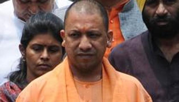 Chief minister Yogi Adityanath gave his first-ever statement on the ongoing Kasganj unrest in Lucknow on Tuesday. (Subhankar Chakraborty/HT File Photo) Chief minister Yogi Adityanath gave his first-ever statement on the ongoing Kasganj unrest in Lucknow on Tuesday. (Subhankar Chakraborty/HT File Photo)
