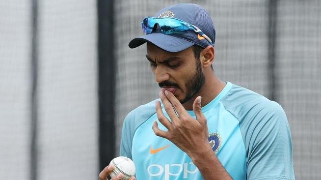 The Kingsmead pitch can offer assistance to spinners like Axa Patel. (BCCI/Twitter) The Kingsmead pitch can offer assistance to spinners like Axa Patel. (BCCI/Twitter)