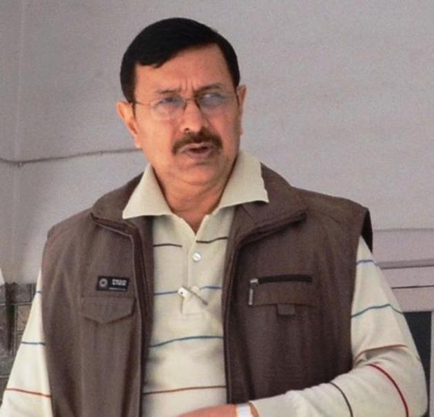 DM Raghvendra Vikram Singh.(HT Photo) DM Raghvendra Vikram Singh.(HT Photo)