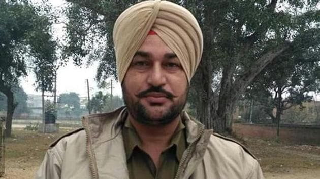 Lal Singh, an ex-army man and a resident of Kot Sukhian village in Faridkot district, joined the Punjab Police in 2011. (Babushahi) Lal Singh, an ex-army man and a resident of Kot Sukhian village in Faridkot district, joined the Punjab Police in 2011. (Babushahi)