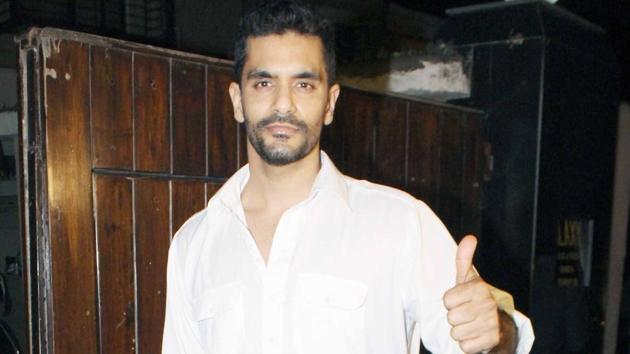 Actor Angad Bedi will next be seen in the film Soorma alongside Dilit Dosanjh and Taapsee Pannu.(Yogen Shah)