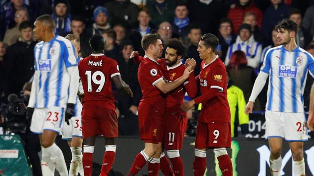 Liverpool exited the FA Cup with a loss to West Bromwich Albion but they remained in the top four of the Premier League with a convincing win.(REUTERS)