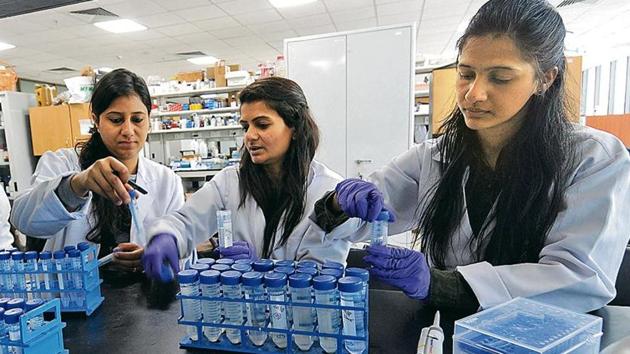 The key areas that the scientists at National Agri-Food Biotechnology Institute are working on include designer crops with high nutrition, increasing shelf life and processing quality of food. (Ravi Kumar/HT) The key areas that the scientists at National Agri-Food Biotechnology Institute are working on include designer crops with high nutrition, increasing shelf life and processing quality of food. (Ravi Kumar/HT)