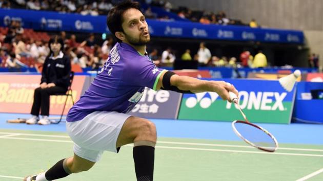 Parupalli Kashyap entered the last eight at the India Open badminton tournament after a 21-19, 19-21, 21-12 win over Shreyansh Jaiswal. (Twitter) Parupalli Kashyap entered the last eight at the India Open badminton tournament after a 21-19, 19-21, 21-12 win over Shreyansh Jaiswal. (Twitter)