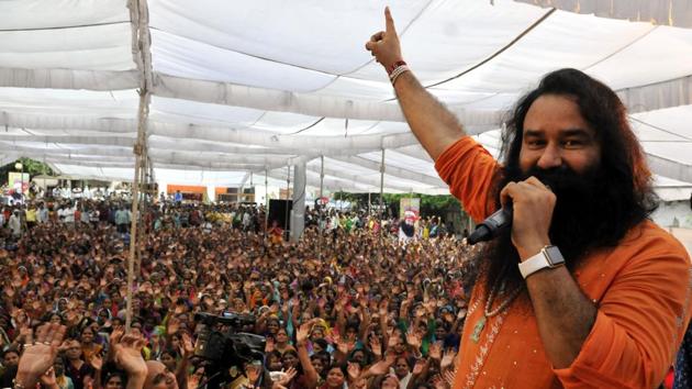 Fresh trouble brew for Gurmeet Ram Rahim, as the CBI on Thursday submitted a charge sheet against the Dera Sacha Sauda chief, and two doctors for castration of his followers inside the sect’s premises. (Arun Mondhe / HT Archive) Fresh trouble brew for Gurmeet Ram Rahim, as the CBI on Thursday submitted a charge sheet against the Dera Sacha Sauda chief, and two doctors for castration of his followers inside the sect’s premises. (Arun Mondhe / HT Archive)