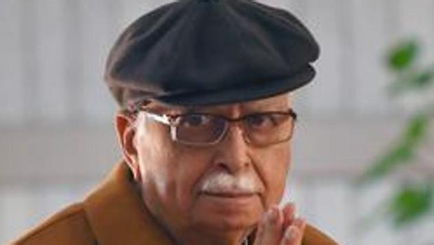 Senior BJP leader LK Advani arrives for party’s Parliamentary meeting in New Delhi on January 24. (PTI File Photo) Senior BJP leader LK Advani arrives for party’s Parliamentary meeting in New Delhi on January 24. (PTI File Photo)