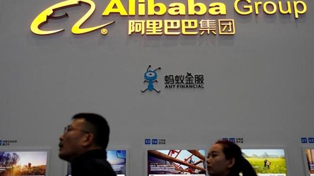A sign of Alibaba Group is seen during the fourth World Internet Conference in Wuzhen, Zhejiang province, China, December 3, 2017. (Reuters File Photo) A sign of Alibaba Group is seen during the fourth World Internet Conference in Wuzhen, Zhejiang province, China, December 3, 2017. (Reuters File Photo)