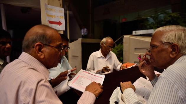 Special camp organised by income tax department to help file Income Tax Returns. (File)