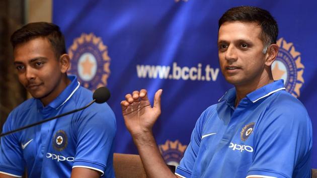 Under 19 Cricket World Cup 18 Giving Belief India Coach Rahul Dravid S Mantra Cricket Hindustan Times