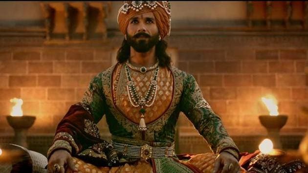 Shahid Kapoor plays Rajput king Maharawal Ratan Singh in Sanjay Leela Bhansali’s Padmaavat.