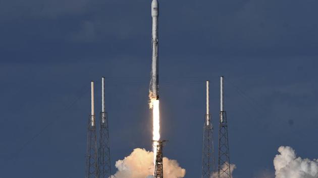A SpaceX Falcon 9 rocket lifts off from Complex 41 at Cape Canaveral Air Force Station on January 31. The rocket is carrying a communications satellite for the satellite company SES and the government of Luxembourg. (AP Photo) A SpaceX Falcon 9 rocket lifts off from Complex 41 at Cape Canaveral Air Force Station on January 31. The rocket is carrying a communications satellite for the satellite company SES and the government of Luxembourg. (AP Photo)