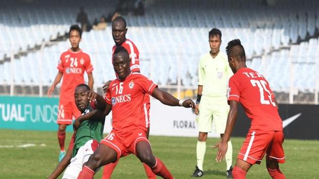 Aizawl FC will take on Chennai City FC in an I-League game on Saturday. (Twitter) Aizawl FC will take on Chennai City FC in an I-League game on Saturday. (Twitter)