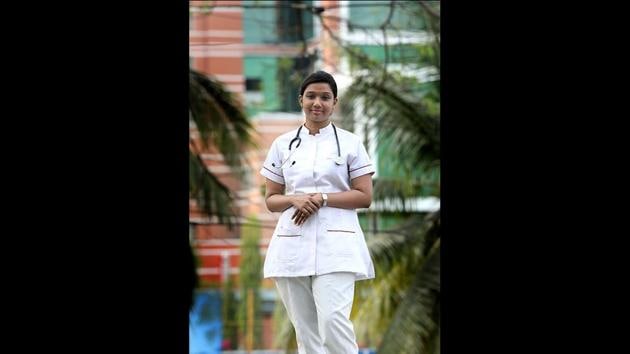 Malu Treeza Thomas, 25, a nurse from Kerala, says this budget is a mixed bag. She is happy that major emphasis is on the health sector. “Tax payer’s money is rightly used for new national health scheme and 24 new medical colleges will provide enough job opportunities for medical staff. But there were no major announcements for job creation, no establishment for AIIMS in Kerala and small savings of common man remains unattractive,” she said. (Vivek R Nair / HT Photo) Malu Treeza Thomas, 25, a nurse from Kerala, says this budget is a mixed bag. She is happy that major emphasis is on the health sector. “Tax payer’s money is rightly used for new national health scheme and 24 new medical colleges will provide enough job opportunities for medical staff. But there were no major announcements for job creation, no establishment for AIIMS in Kerala and small savings of common man remains unattractive,” she said. (Vivek R Nair / HT Photo)