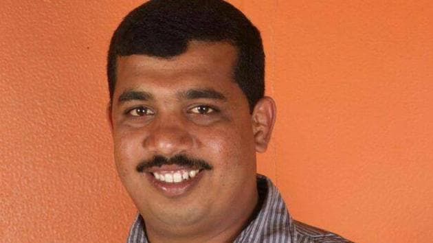 Nana Bhangire, corporator, Shiv Sena(HT PHOTO)