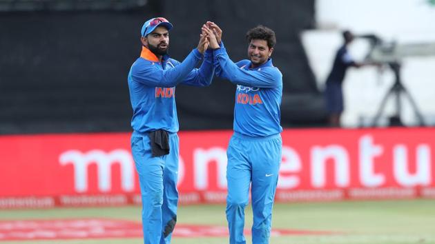 Kuldeep Yadav took 3/34 as India managed to restrict South Africa. (BCCI) 