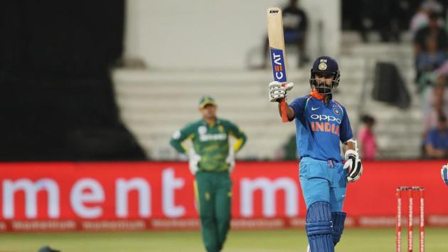 Ajinkya Rahane notched up his 24th fifty while Virat Kohli neared a century. (BCCI) Ajinkya Rahane notched up his 24th fifty while Virat Kohli neared a century. (BCCI)