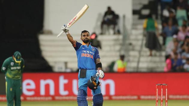 Virat Kohli notched up his 33rd century and his first in South Africa to put India on course for a win. (BCCI) Virat Kohli notched up his 33rd century and his first in South Africa to put India on course for a win. (BCCI)
