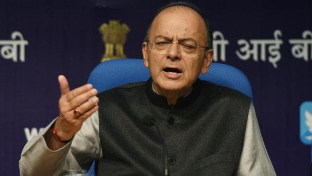 Finance minister Arun Jaitley addresses a post-budget press conference in New Delhi on Thursday. (Mohd Zakir/HT PHOTO) Finance minister Arun Jaitley addresses a post-budget press conference in New Delhi on Thursday. (Mohd Zakir/HT PHOTO)