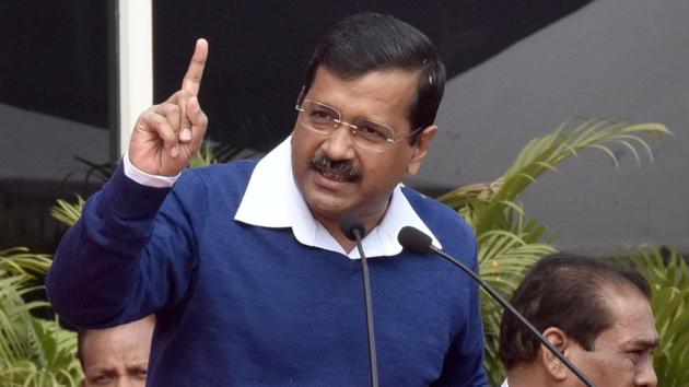 Delhi chief minister Arvind Kejriwal at the Republic Day celebration in New Delhi. (HT file) Delhi chief minister Arvind Kejriwal at the Republic Day celebration in New Delhi. (HT file)