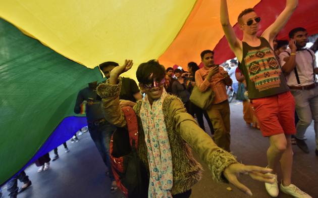 Last year’s march in Mumbai drew 14,000 people - gay, straight and from across the spectrum of sexual identity. (Arijit Sen / HT Photo) Last year’s march in Mumbai drew 14,000 people - gay, straight and from across the spectrum of sexual identity. (Arijit Sen / HT Photo)
