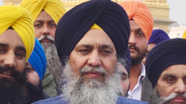 Shiromani Gurdwara Parbandhak Committee president Gobind Singh Longowal.(HT File)