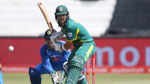 Aiden Markram has been named as South Africa’s stand-in captain for the remaining five ODIs and three T20s against India. Regular skipper Faf du Plessis injured his finger during the first ODI in Durban.(Twitter)